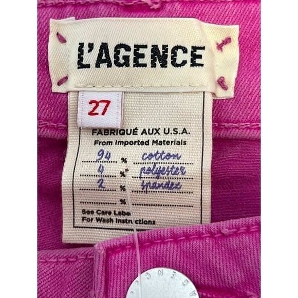 NWT L'AGENCE Margot Jean Posey 27 - Picture 5 of 8